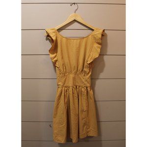 Mustard Yellow Apron Sundress